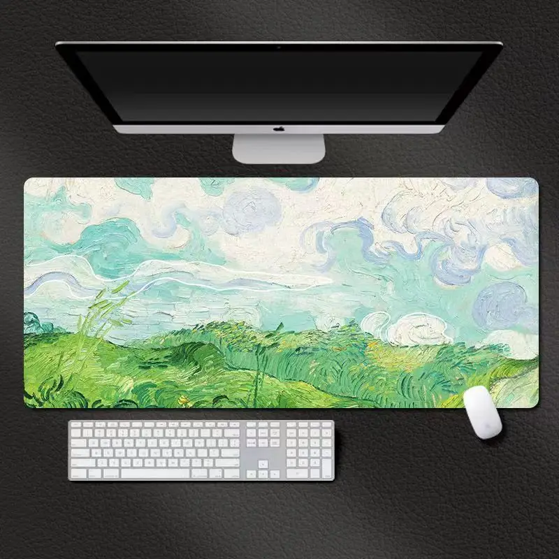 

Anime Mouse Mats Big Art Mouse Pad Setup Gamer Accessories Pad on The Table Gaming Accessories Keyboard Pad Computer Rug Mouse