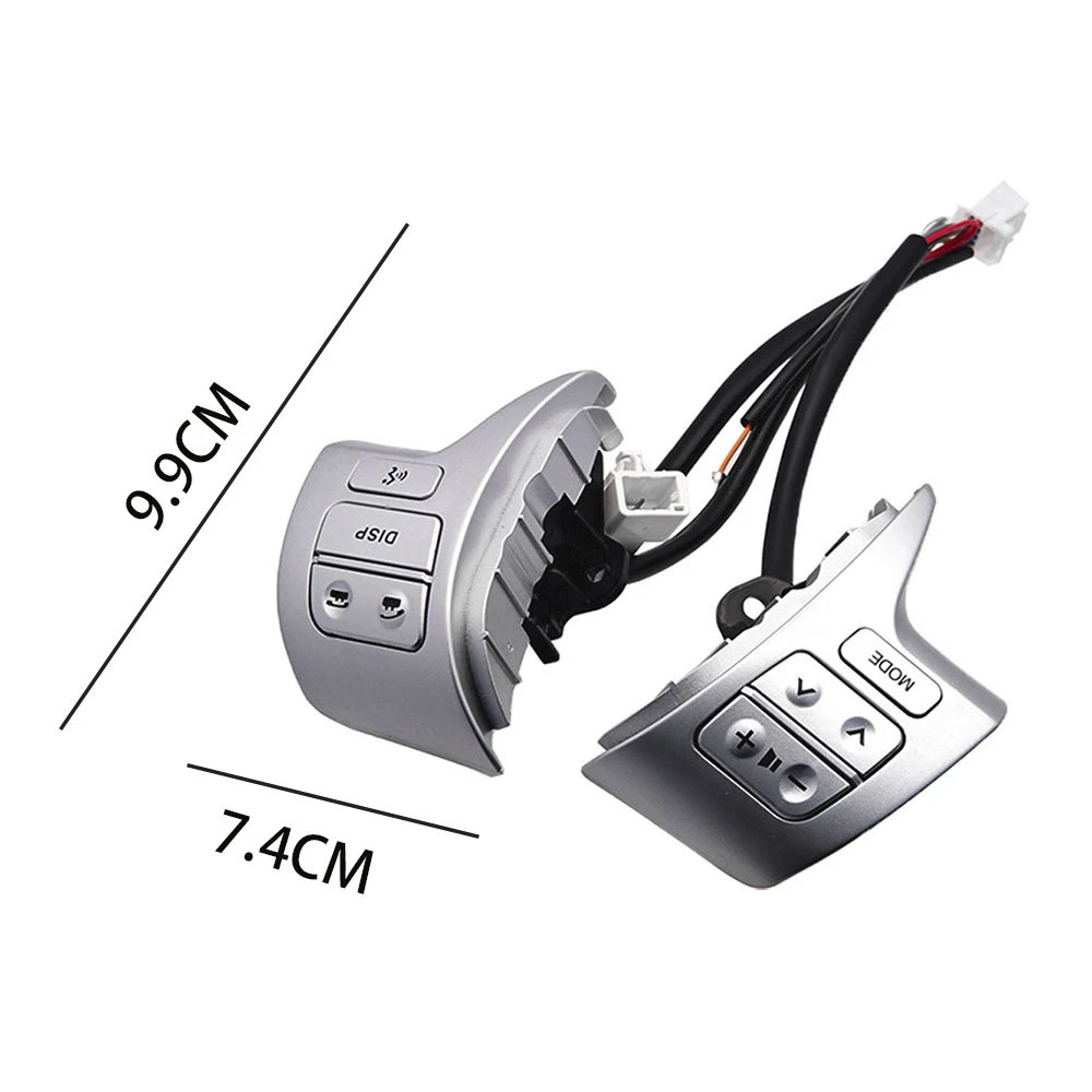 Steering Wheel Control Switch for 2007-2009 Toyota Corolla ZRE150/151/152L – Replaces 84250-02200 & 84250-12020 6