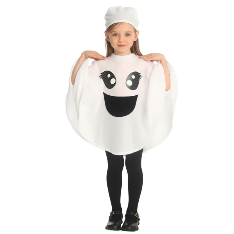 

Cute Niño Toddler Spooky Little Ghost Carnival Halloween Fancy Dress Up Niños Ghosts Pullover Costume