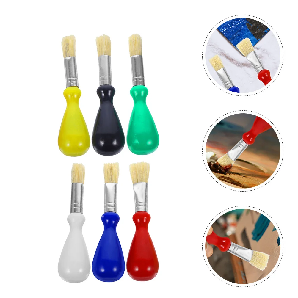 

12Pcs Art Painting Tool Set Bristles Comfortable Grip Ideal for Various Techniques and Artists Art Painting Tool