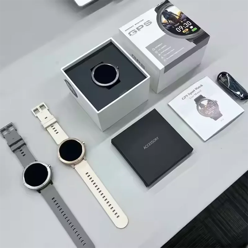 2025 GPS Smartwatch AMOLED 1.32 "Orologio militare Chiamata 5ATM Impermeabile 170 modalità sportive Smart Watch con bussola Barometro Altitudine