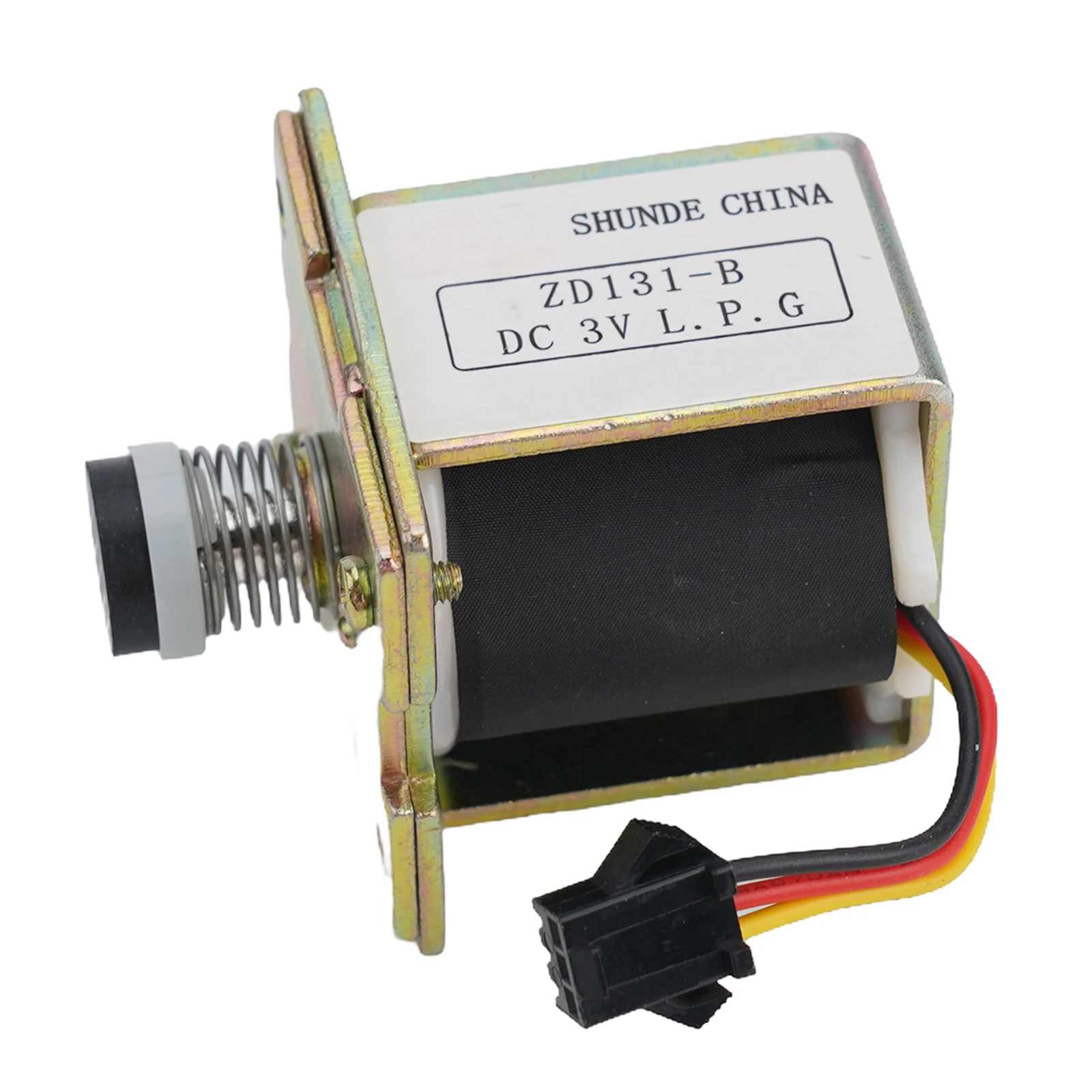Gas Water Heater Solenoid Valve with DC24V for 3v Power and 3 Pin Connector Metal Material Ensures Reliable Replacement Part