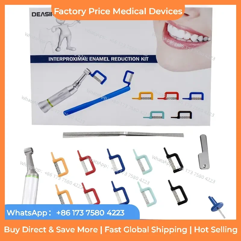 2026 DEASIN 1 Set Orthodontic Interproximal Enamel Reduction Kit Polishing Reciprocating System fastshipping