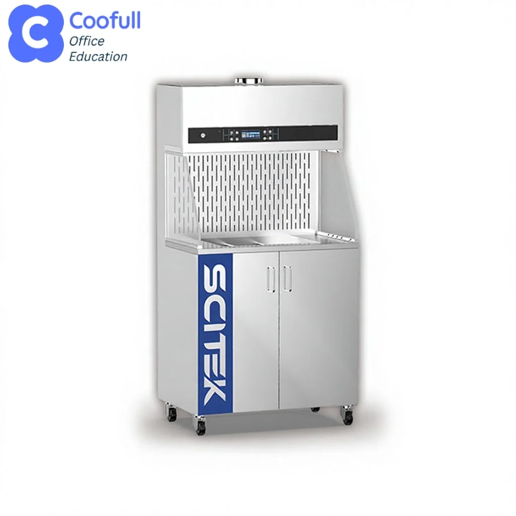 80L Padding Collection System PLC Control System HEPA Filter X2 Large Glass windows on Both Sides for Animal Laboratories