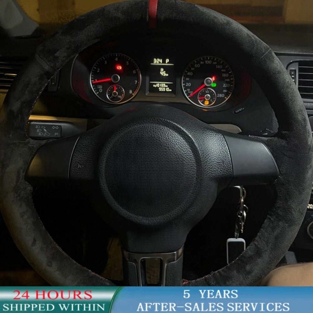 

Модифицированная искусственная противоскользящая замшевая кожа для Volkswagen Golf 6 Mk6 Polo MK5 2010-2013 Jetta, автомобильные аксессуары