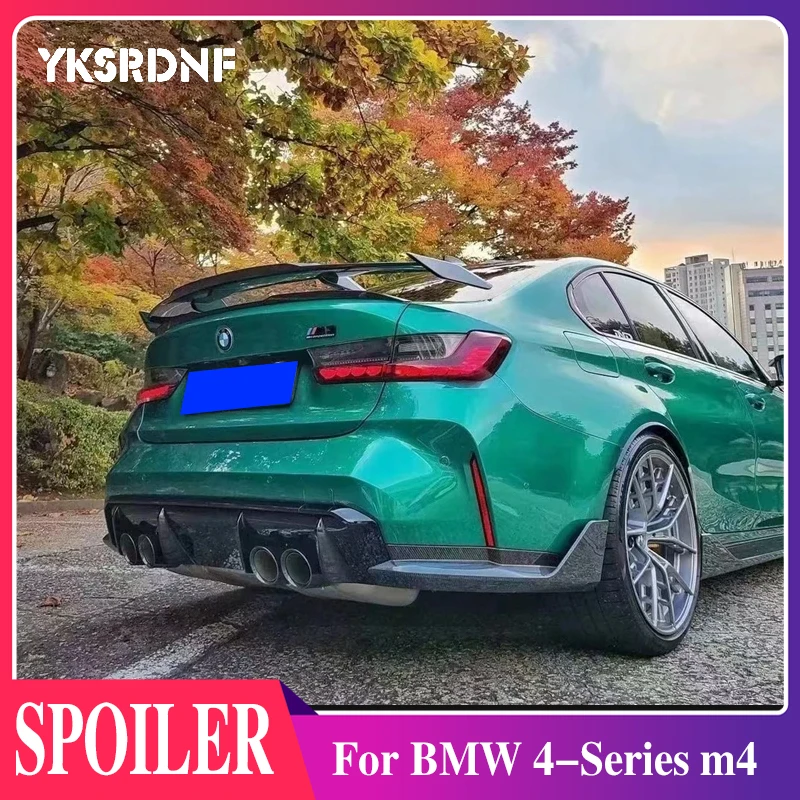 

For BMW 4-Series m4 G23 G14 G15 G16 G80 G82 G22 high quality Carbon Spoiler Rear Roof Spoiler Wing Trunk Lip Boot Cover