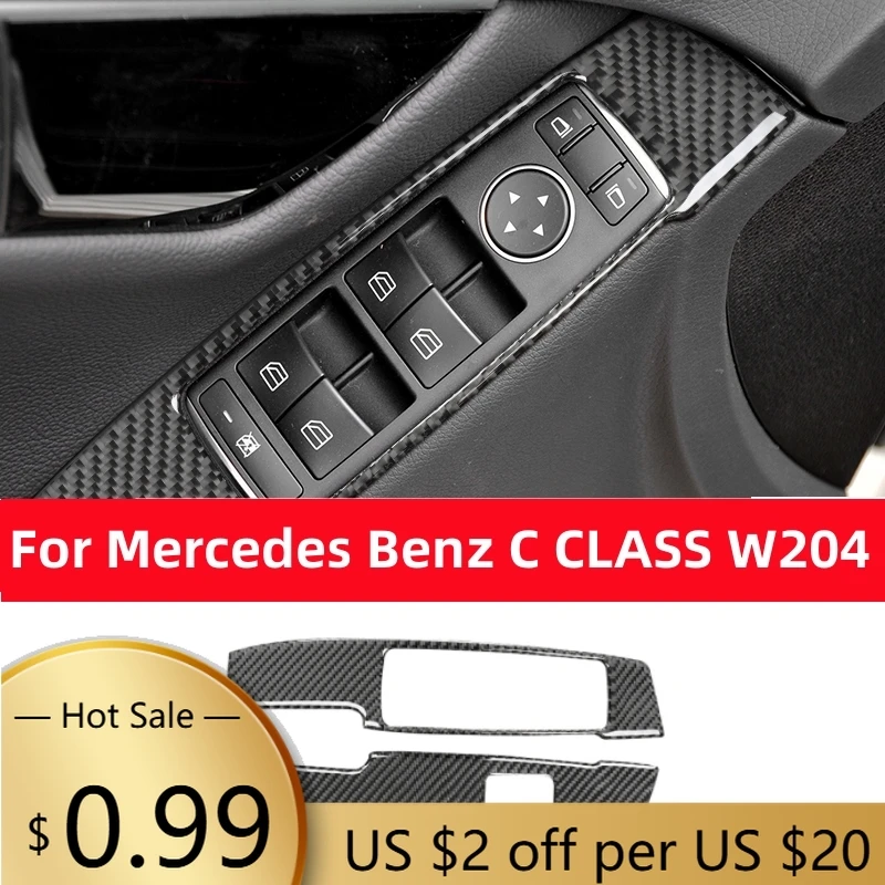 

Чехлы на руль для Mercedes Benz W204 C-Class 2007-2013, подлокотник для двери автомобиля, декоративная накладка, наклейка, авто аксессуары для интерьера C