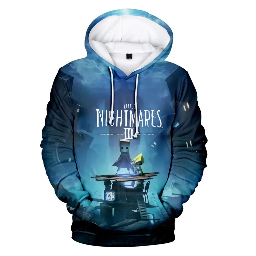 Little Nightmares 3 Hoodies 3D Prints Unisex Fashion Pullover Sweatshirt Casual Streetwear Tracksuit