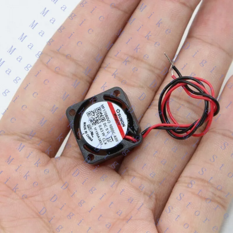 UU  2pcs MF17080V2-1000C-A99  For Sunon 1708 5V 1.7cm 17mm Microchip Cooling USB Fan