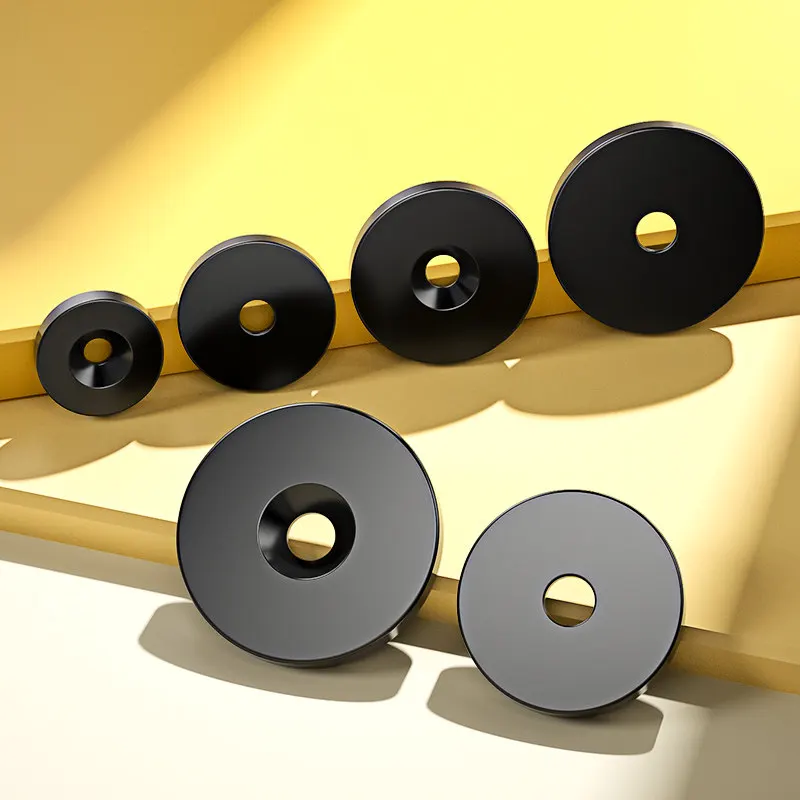 GB891 Screw Fastening Shaft End Retaining Ring A3 Steel GB892 Countersunk Head Bolt Without Small Hole Black Washer B Type