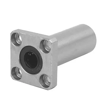 LMK10LUU 10mm Inner Dia Square Flange Mount Linear Motion Ball Bearing