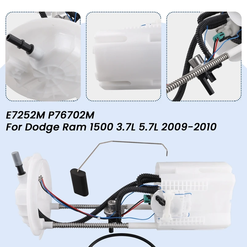 New Electric Fuel Pump Module Assembly For Dodge Ram 1500 3.7L 5.7L 2009-2010 E7252M P76702M