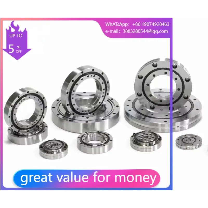 

RU297 CRBF21040A RU297G CRBF21040AD RU297X CRBF21040AT Crossed Roller Slewing Bearing For Construction Machinery Rubber Sealed