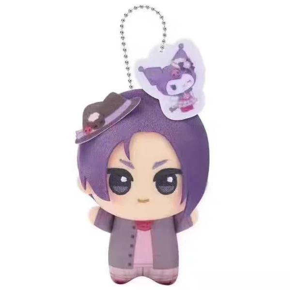 10cm Blue Lock Kawaii Q-Version Plüschfigur Itoshi Sae Anime-Plüsch-Schlüsselanhänger Taschenanhänger Spielzeug als Geschenk