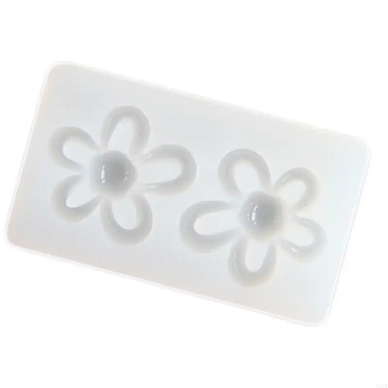 

N2UE Professional Flower Jewelry Making Mold High Temperature Resistant Silicone Flower Adornment Molds for Handmade Jewelry