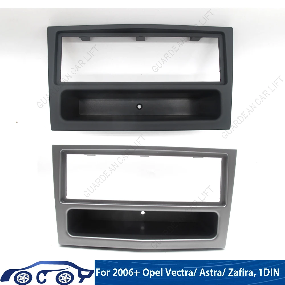 1din carro estéreo fáscia cd player quadro painel surround para 2006 + opel corsa (c) meriva (b) vectra/ astra/ / zafira