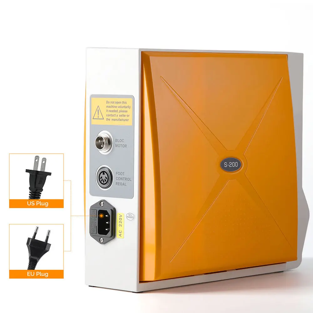 Hot Selling High-efficiency Miniature Motor for Dental restoration and Polishing S200 Handle Lab Micromotor Polishing 60000 RPM