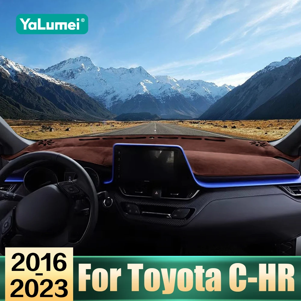 

Car Accessories For Toyota C-HR CHR 2016-2019 2020 2021 2022 2023 Dashboard Cover Sun Shade Mat Avoid Light Pads Anti-UV Case