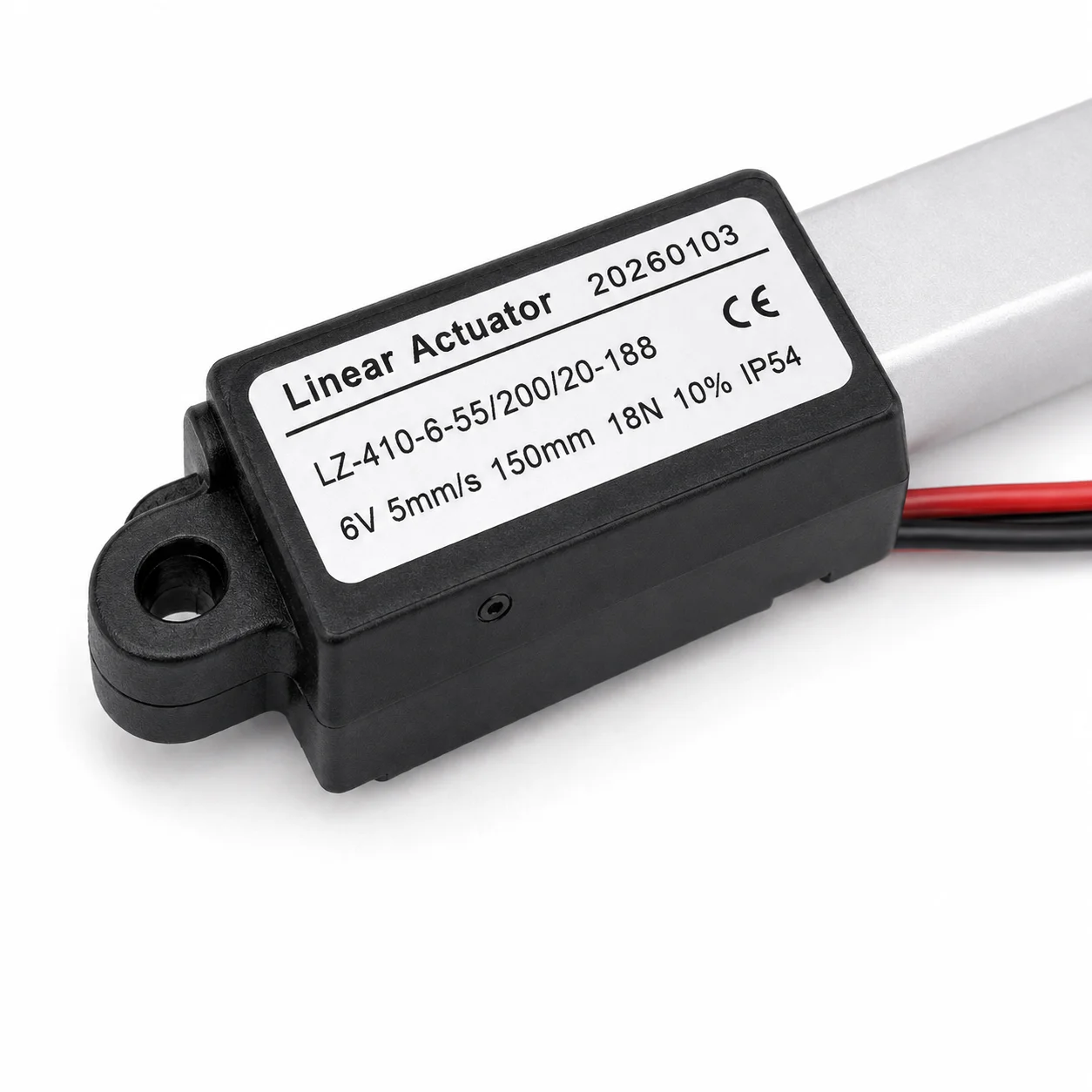 30mm 50mm 100mm 150mm Stroke Mini Linear Actuator DC 12V 24V Electric Motor Push Rod Linear Motion Actuator