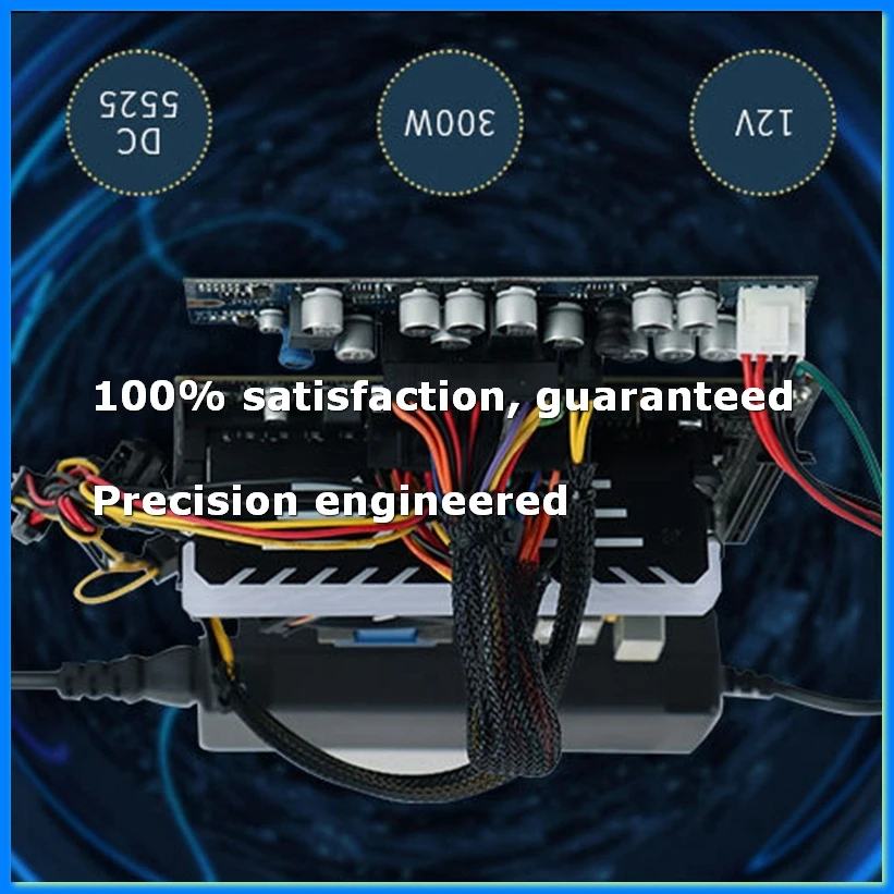 

DC 12V 300W DC ATX PSU ATX Switch Mining PSU 24Pin MINI ATX PC Power Supply for Computer 300W Power Module-ELEC