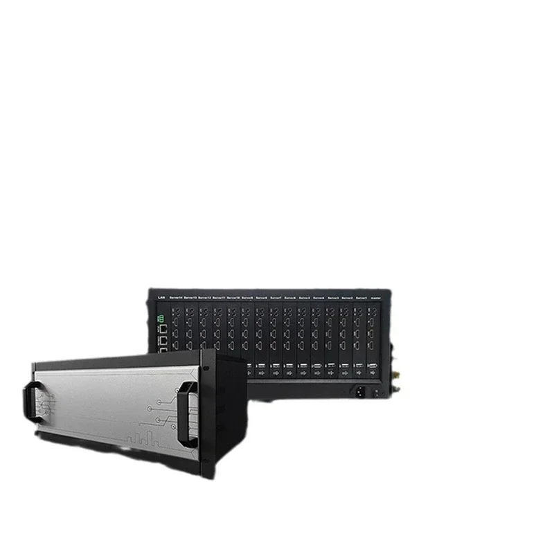 Suitable for 4K 60HZ36 channel monitoring screen segmentation server H265 digital video decoder
