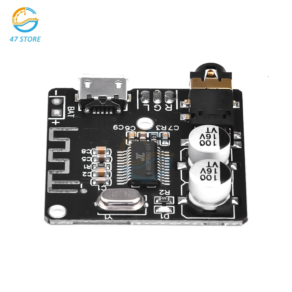 VHM-314 Bluetooth Bluetooth Audio Receiver Board 5.1 MP3 Lossless Decoder Board Wireless Stereo Music Module 3.7-5V