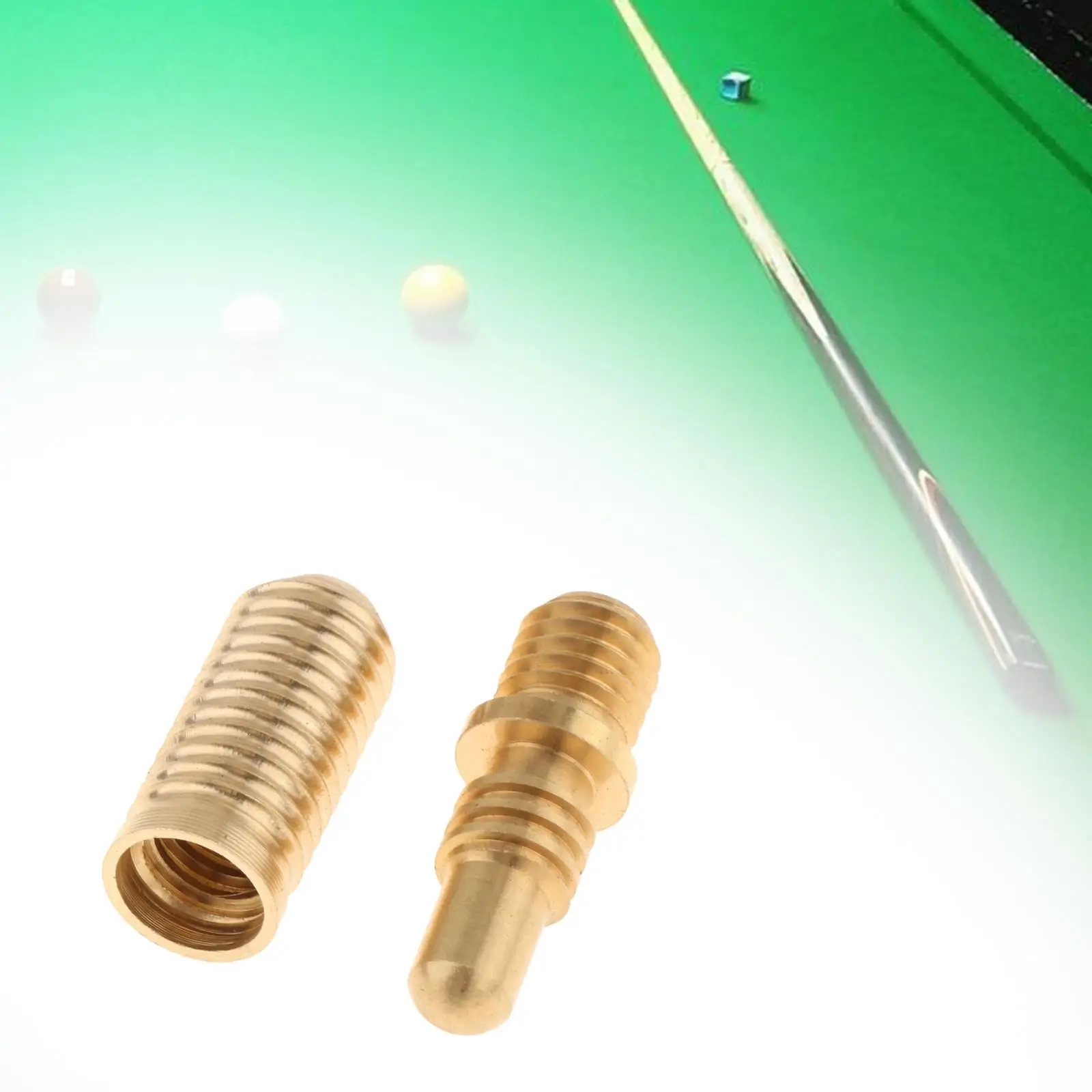Pool Cue Joint Screw Brass Billiard Accessories Durable Connecting Pin for Billiard Cue Extension Supplies