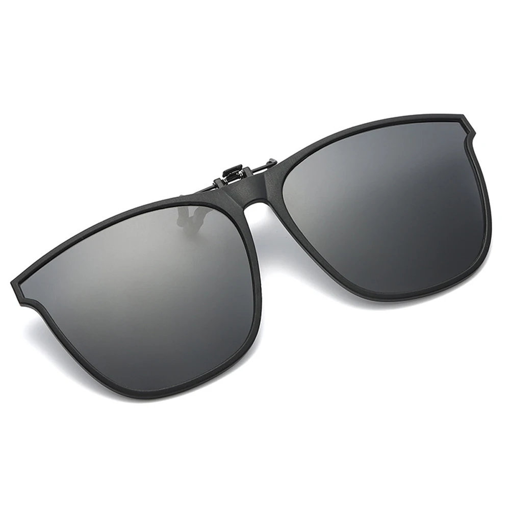 

Polarized Clip On Sunglasses Men Women Photochromic Car Driver Goggles Night Vision Glasses Anti Glare Vintage Square Glasses