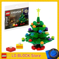 Lego Creator Mini Holiday Tree Building Kit 30576 for Ages 6+ (70Pieces) for Children's Kids Birthday Christmas New Year Gift