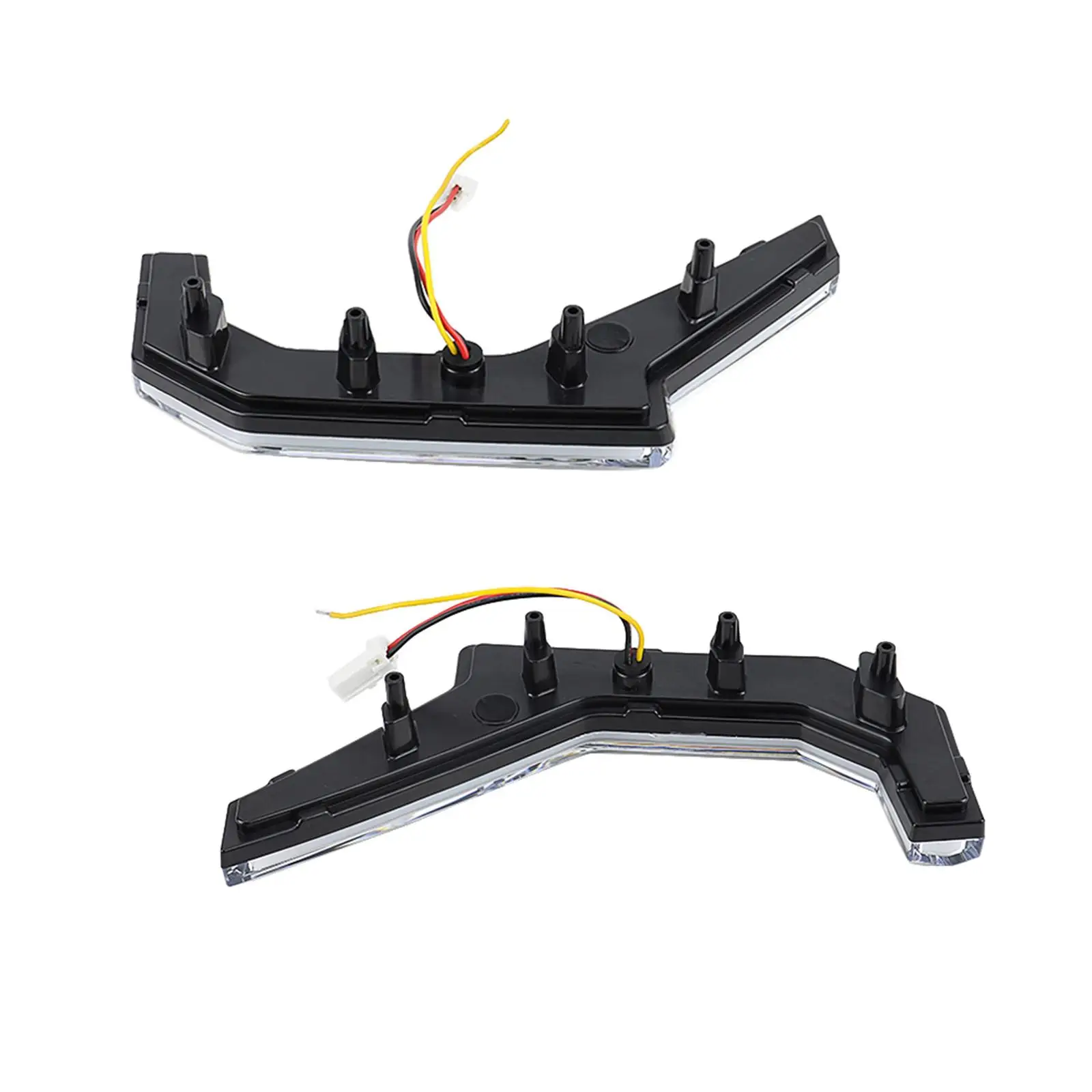 Turn Signal Fang Lights Parts IP67 Autobicycle Direct Replaces Front for Polaris RZR 4900 900 2014 - 2020 XP 1000