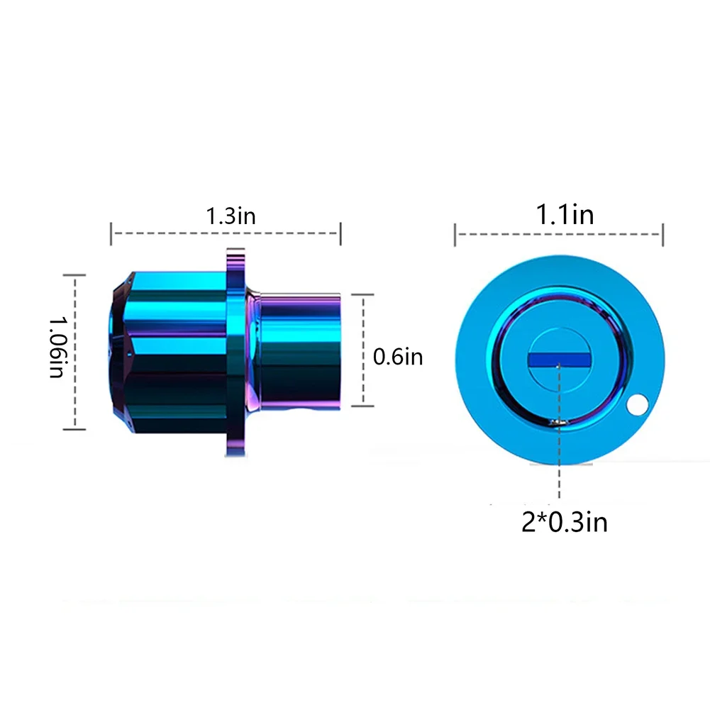 Cover Key Head Universal 1pcs Accessories Aluminum Alloy Burning CNC Decorative Case Cover Case Durable