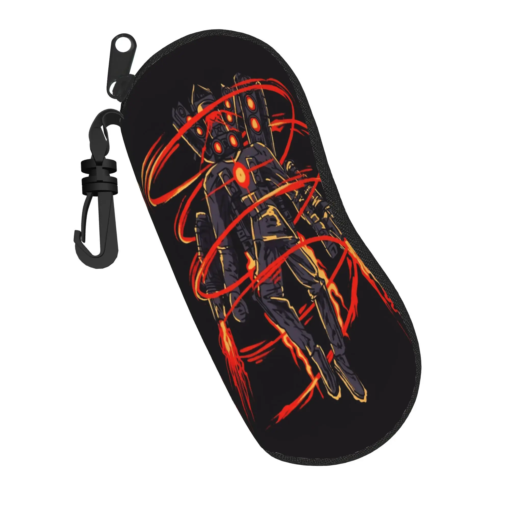 Harajuku Titan Speakerman Skibidi Toilet Glasses Case Anti-Fall Box  Eyewear Box Ins Style Eye Contacts Case