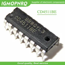 10pcs CD4511BE CD4511 HEF4511 DIP-16 Encoders, Decoders, Multiplexers & Demultiplexers CMOS BCD-7-Seg new original