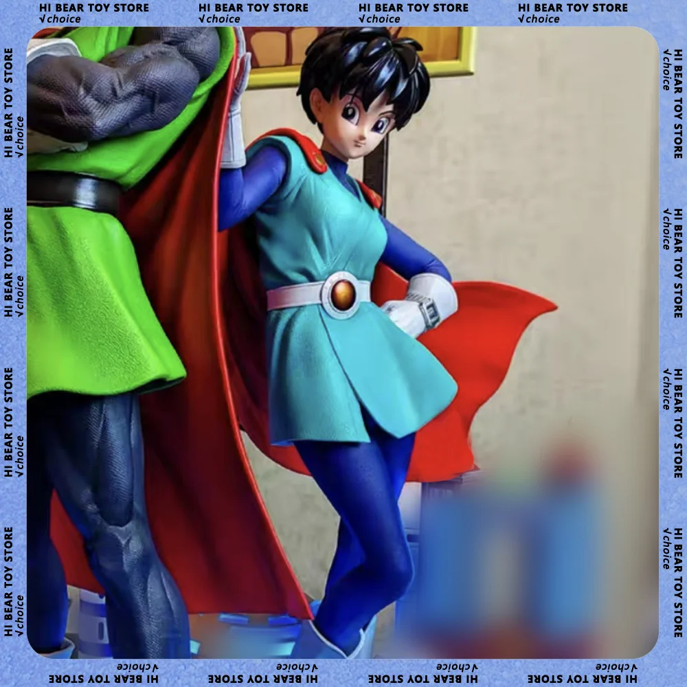 

Dragon Ball Z Videl Figure Replaceab Heads Great Saiyaman Videl Action Figures Gk Statue Collection Decorate Model Doll Toy Gift