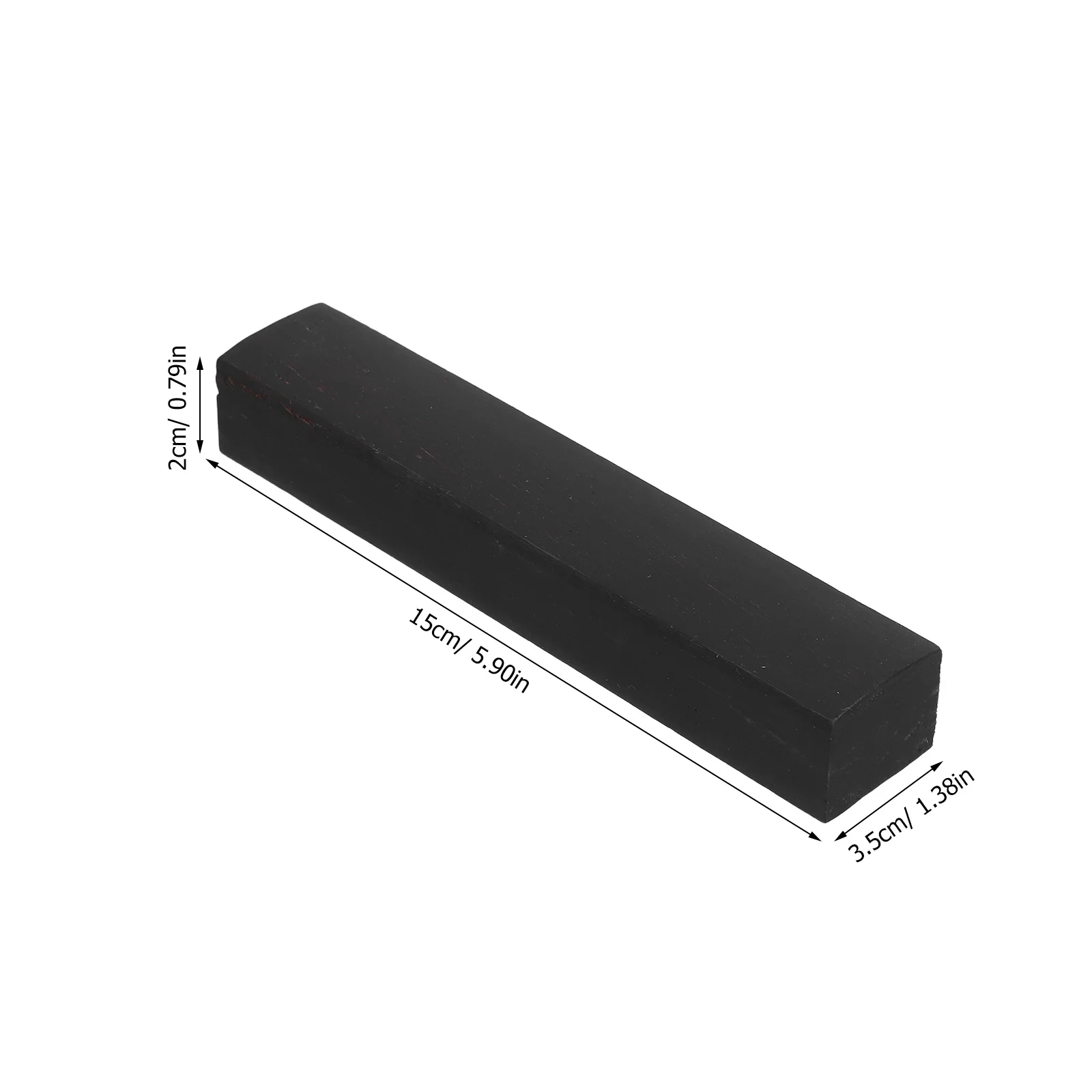 ที่ทับกระดาษไม้เนื้อแข็งลายอักษรวิจิตรจีน 2 ชิ้น ขนาด 15 ซม. ผิวเรียบ สำหรับงานศิลปะบนโต๊ะทำงาน ใช้กับพู่กันสำหรับวาดภาพด้วยหมึก