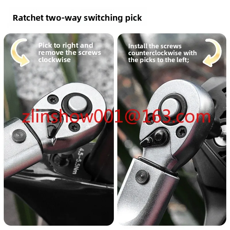 Clé dynamométrique pour vélo de route, outil de couple Hexagonal Portable de haute précision pour vélo de montagne