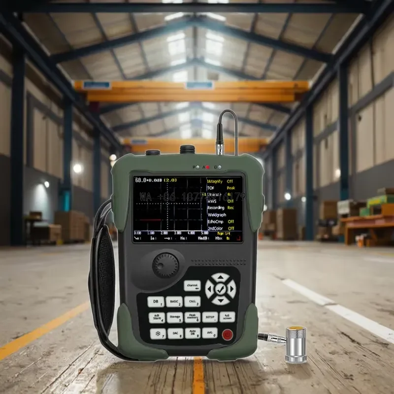 wmwmnu M-ultral30 UT NDT Instrument Portable Handheld Electronic Flaw Detector for Cracks/looseness/gas Pore