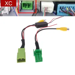 Car Radio Rear View Camera RCA Video Reverse Backup 12V Convert 5/6 Adapter Cable For Suzuki Vitara S-cross Cross Android Player