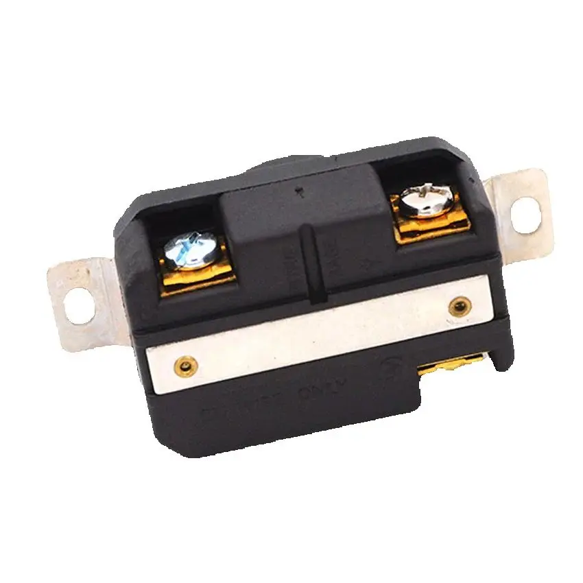 1pcs Assembled UL NEMA L6-30P L6-30R US 30A wired industry connector America Tripolar male female anti-loose locked plug socket