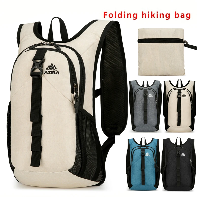 Outdoor Sports Backpack, Foldable Backpack, Hiking Bag, Cycling, Leisure and Running Lightweight Backpack