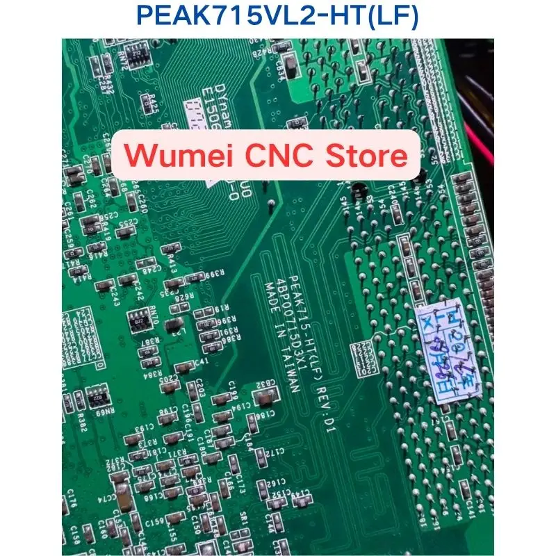 Second-hand test OK PEAK715-HT (LF) REV:D1 Industrial Computer Motherboard PEAK715VL2-HT (LF) Dual Network Card Tools 1 piece