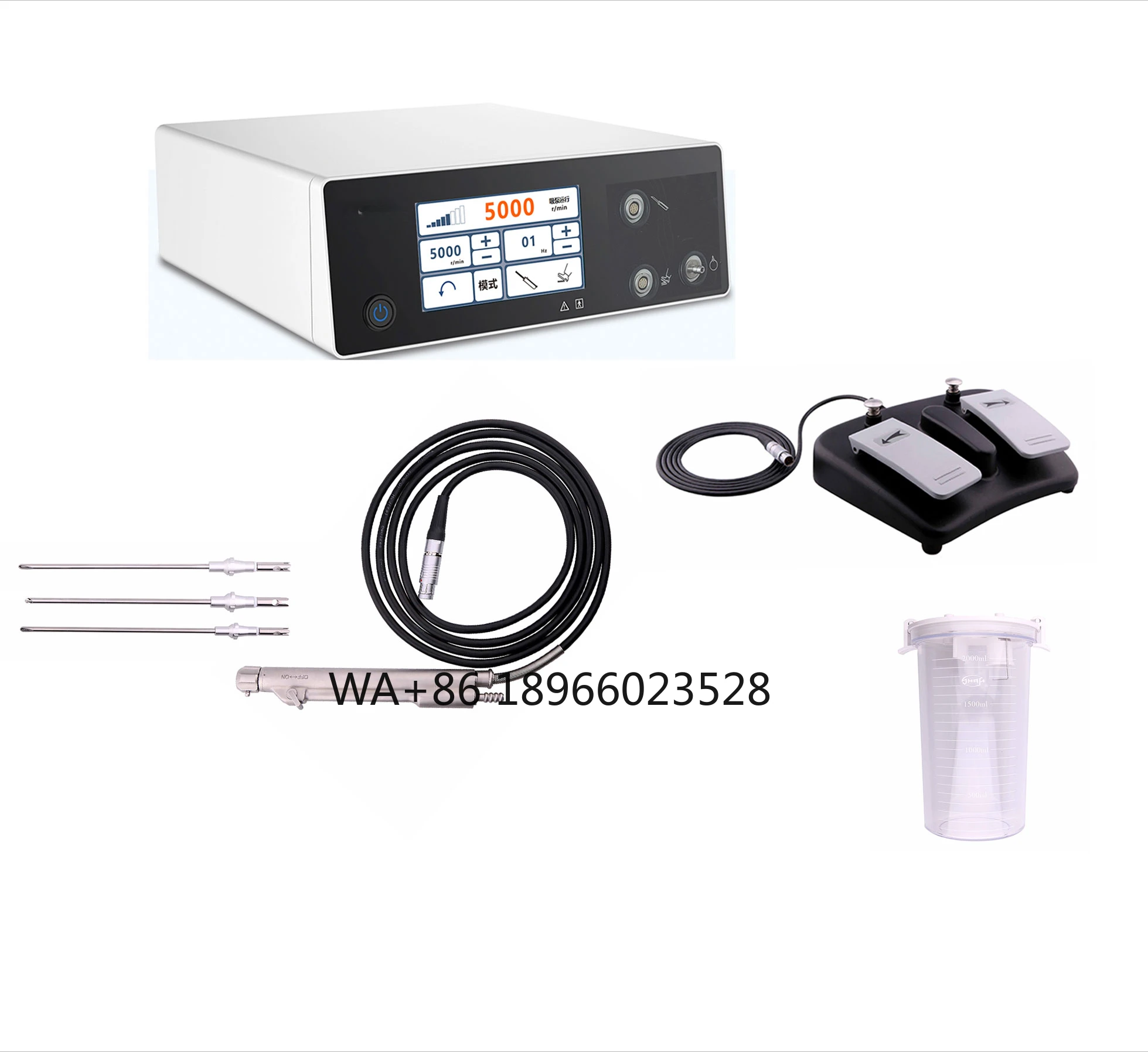 Neusboormachine / KNO-scheerapparaatsysteem / KNO-zuigsnijder