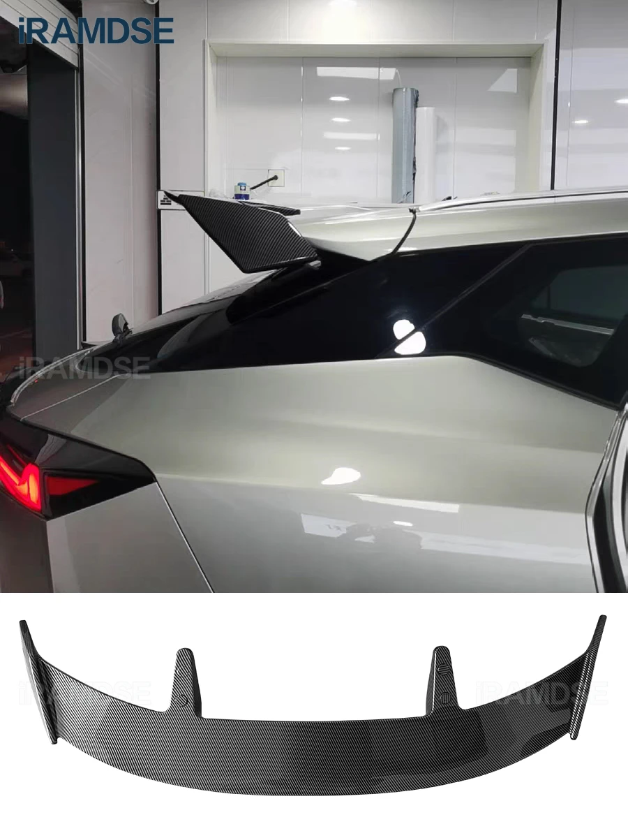 

Автомобильный спойлер для Changan OSHAN Z6, глянцевое черное заднее лобовое стекло, крыло 2022-2024, тип TE, карбоновая краска, багажник, аксессуары из АБС-пластика