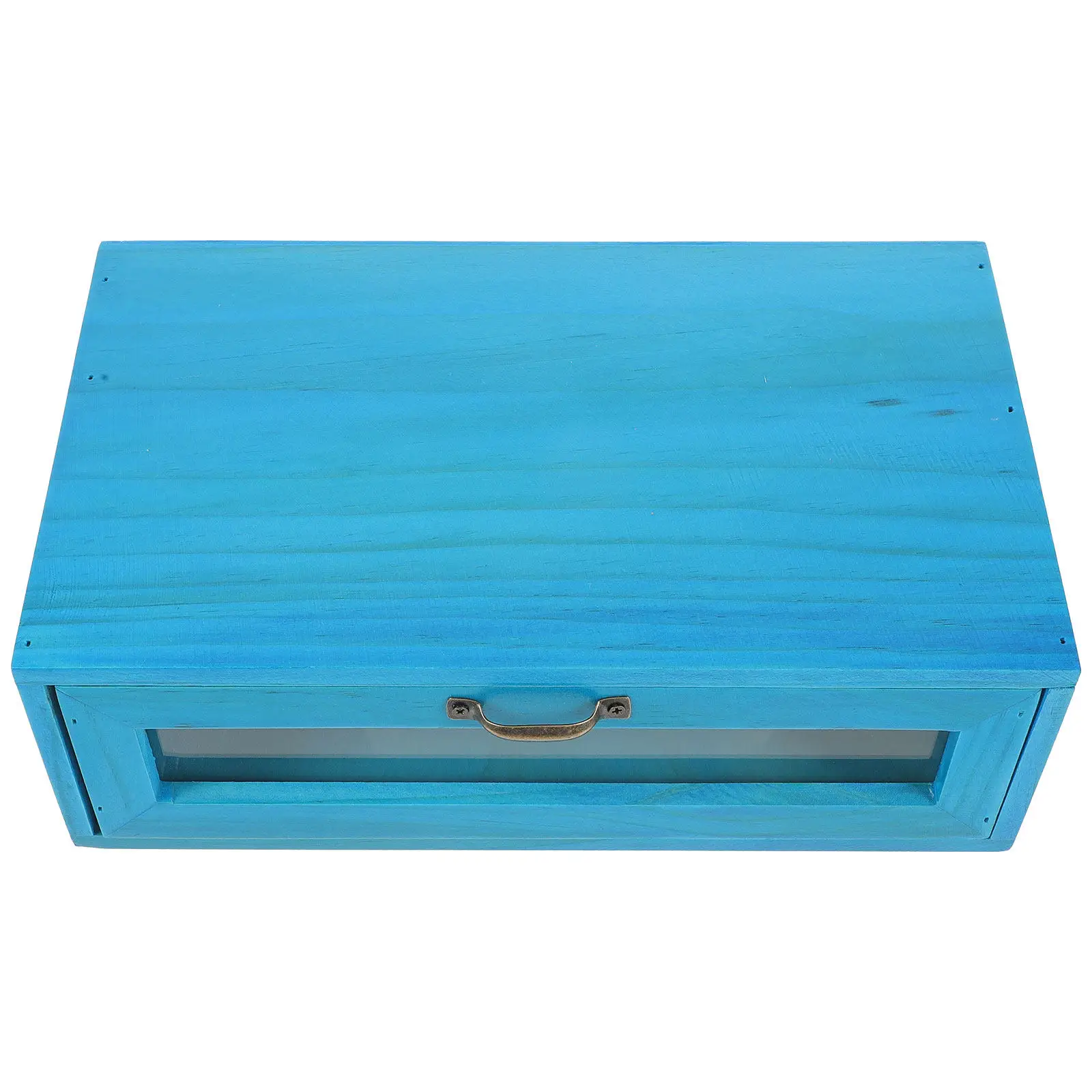 

Wooden Monitor Stand Drawer Sturdy Wood Riser Desktop Organizer Storage Drawer Multipurpose Farmhouse Desk Accessories