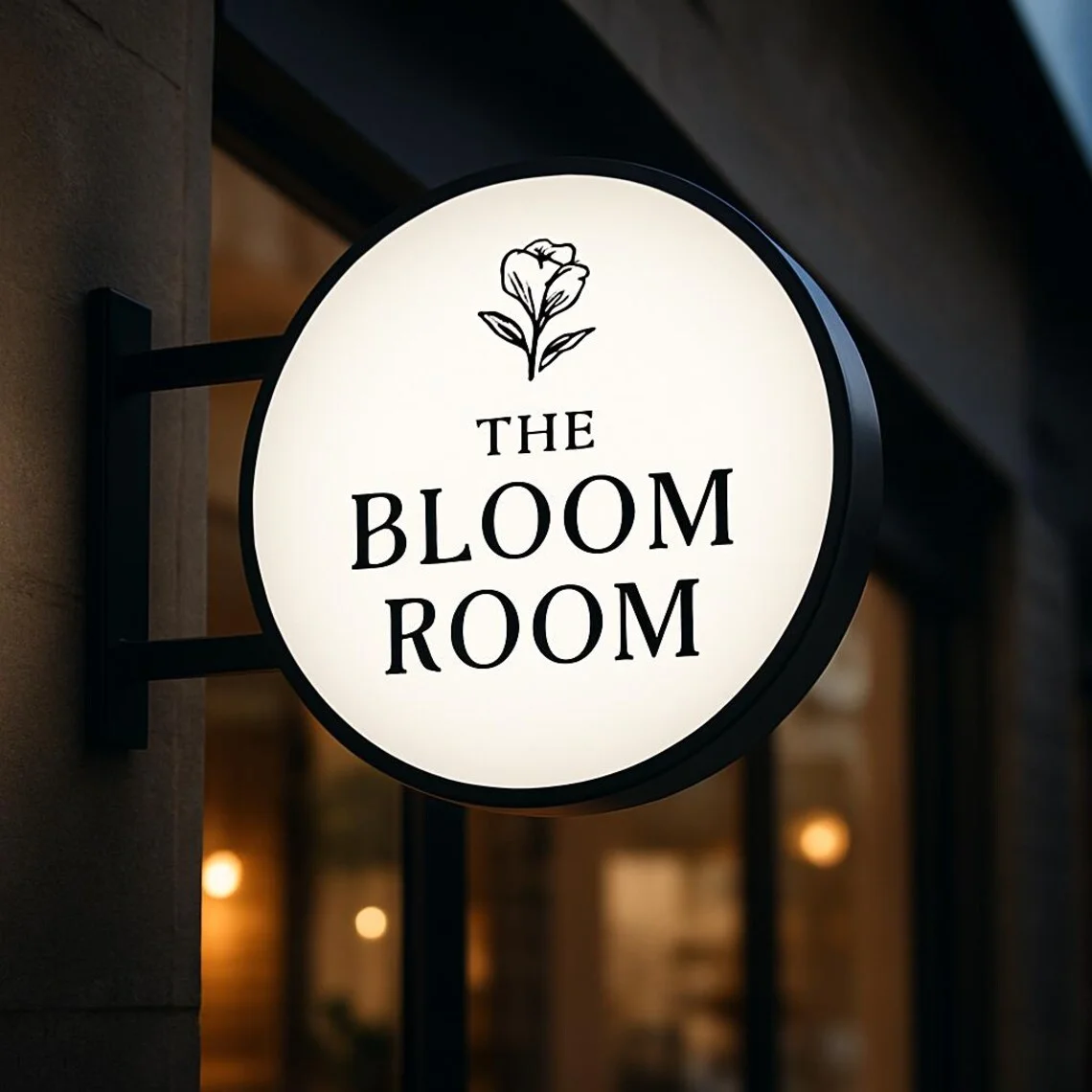 مخصص مصباح ليد مربع تسجيل مدخل الأعمال الاكريليك صندوق الضوء لافتات مضيئة لافتة في الهواء الطلق منزل متجر شعار رسائل علامات