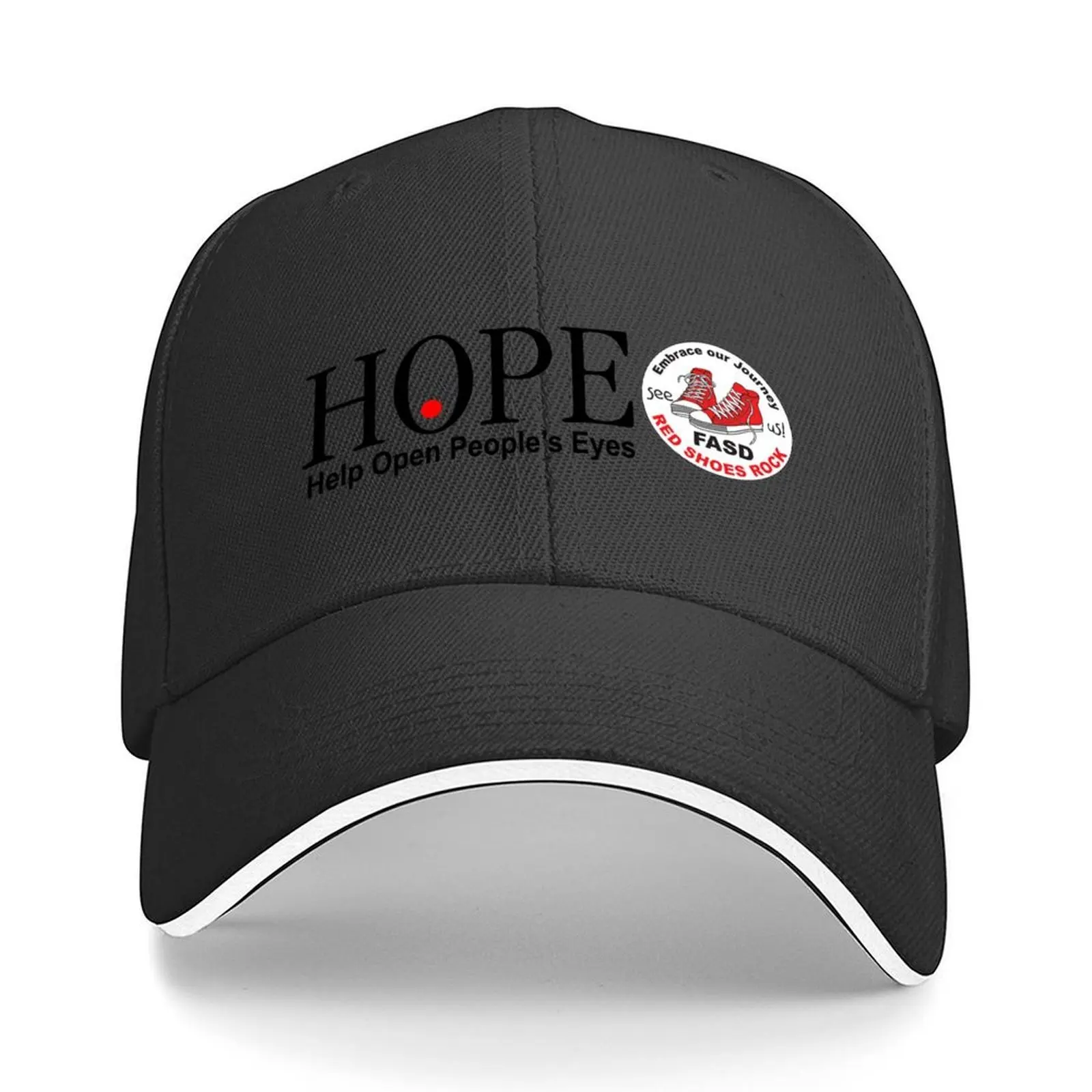 

HOPE FASD Baseball Cap funny hat Unique hats hard hat fishing hat Golf Wear Men Women's