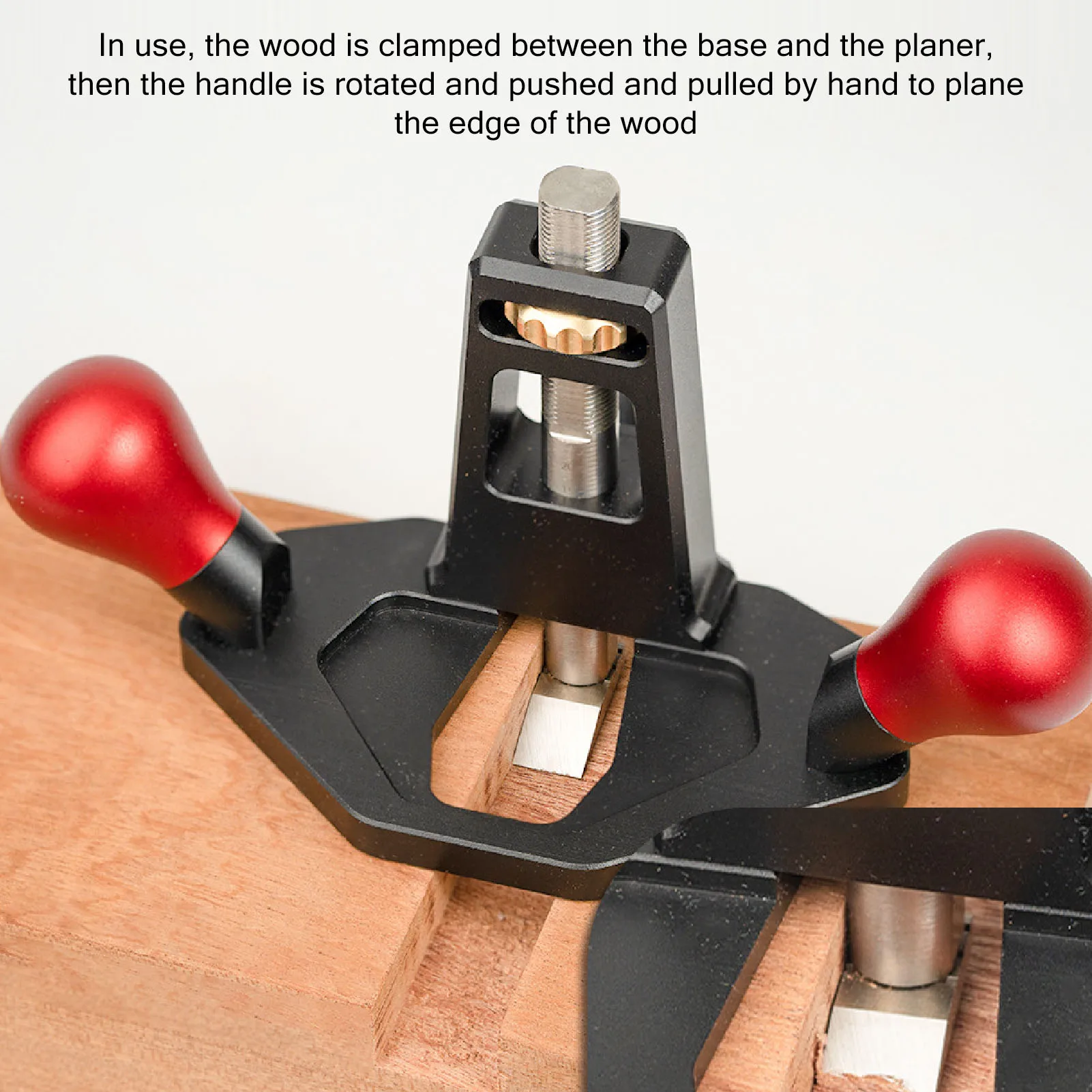 

Hand Router Plane, Woodworking Router Plane Hand Router Trimming Plane Anodic Oxidation Treatment Blade Hand Planer