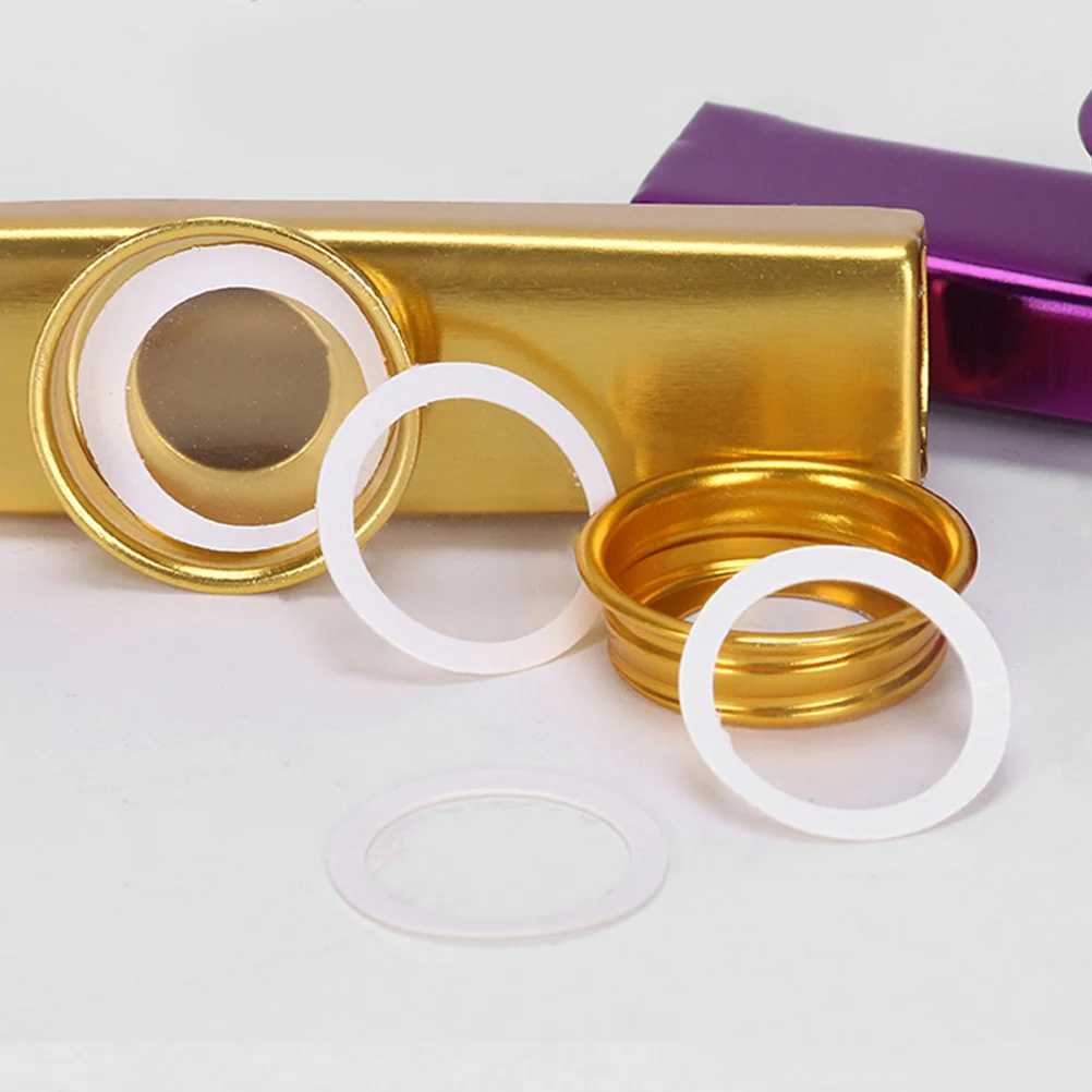 10 шт., сменные мембранные мембраны для флейты Kazoo, простая установка, чистый звук, детали инструментов Kazoo для деревянных пластиковых Kazoos