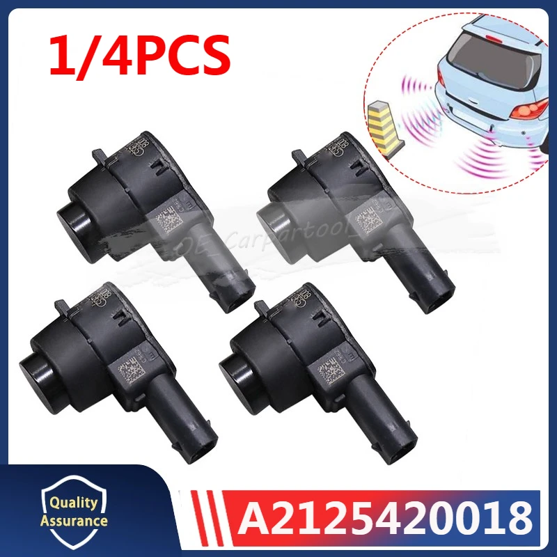 A2125420018 PDC Parking Sensor 1/4PCS For Mercedes W221 C216 A B E S Class ML C S CL SLS SLK E 2125420018