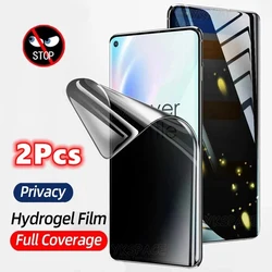 2Pcs Soft Privacy Hydrogel Film For Oneplus 13 12 12R 11 11R 10 10R 10T 9  8 7 7T Ace 2 3 Pro Anti Spy Peeping Screen Protector
